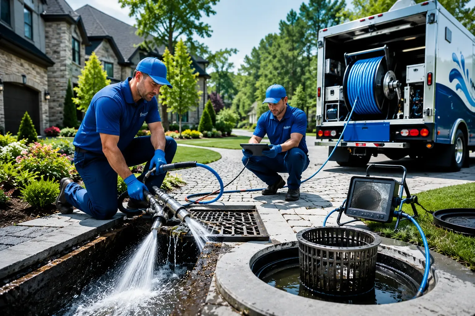 Local outdoor drain cleaning professionals in Eufaula, OK